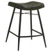 Bayu - Leather Upholstered Counter Stool (Set of 2) - Simple Home Plus