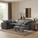 Indulge - Velvet 4 Piece Modular Corner Sectional - Simple Home Plus