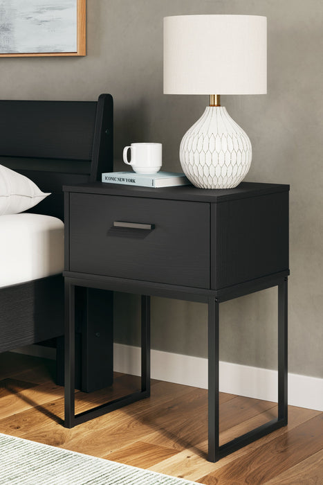 Socalle - One Drawer Night Stand - Simple Home Plus