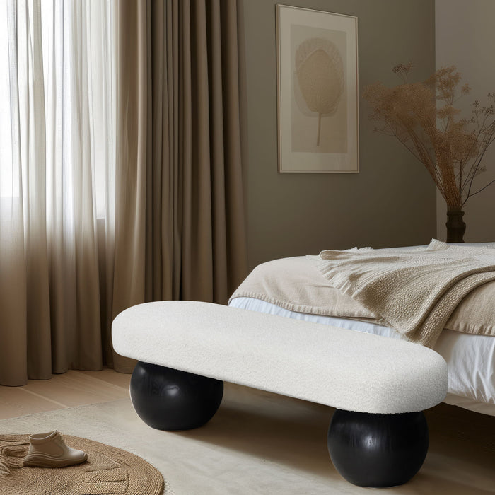 Bowie - Bench - Black Legs - Simple Home Plus