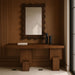 Anzio - Oak Veneer And Solid Wood Console Table - Simple Home Plus