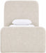Fira - Linen Textured Fabric Upholstered Bed - Simple Home Plus