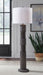 Fainwell - Poly Floor Lamp - Distressed Black - Simple Home Plus