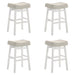 Lenon - Modern Farmhouse Wood Bar Height Kitchen Bar Stool - Simple Home Plus