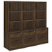 Westpark - 3 Piece Wall Unit Bookcase Set With USB - Simple Home Plus
