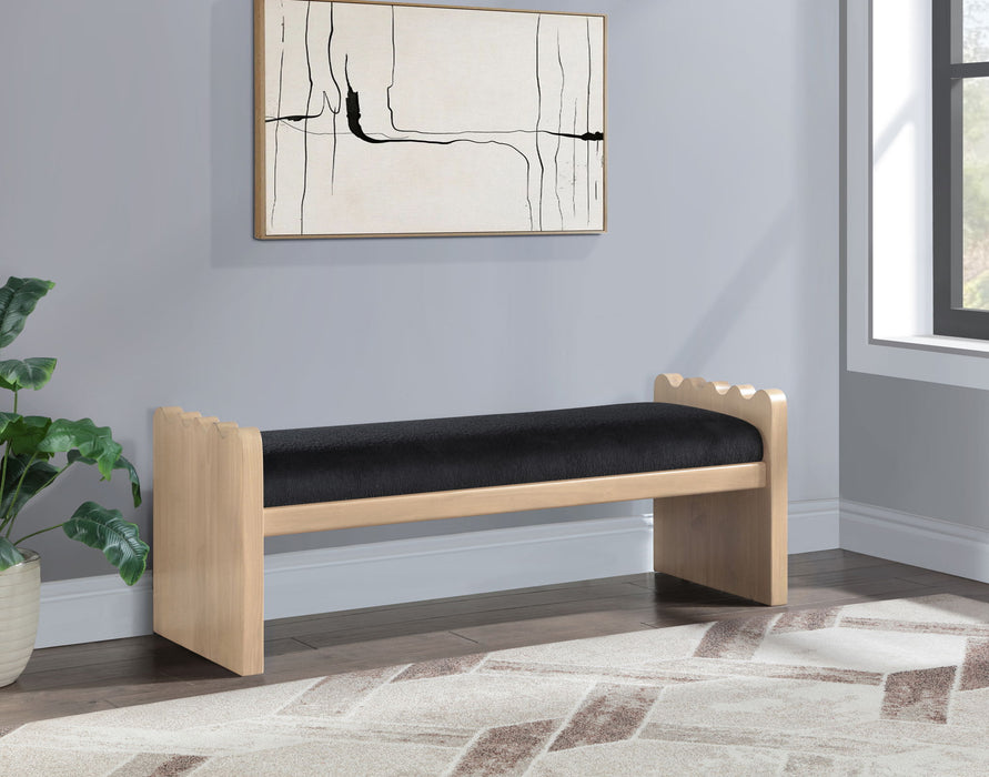 Sonia - Bench With Natural Base - Simple Home Plus