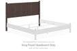 Pamytta - King Panel Headboard - Brown - Simple Home Plus