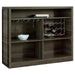 Joe - 5-Shelf Composite Wood Home Bar Wine Cabinet - Aged Oak - Simple Home Plus