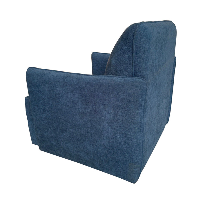 Carly - Swivel Chair - Blue - Simple Home Plus