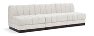 Quinn - 3 Seat Modular Armless Sofa - Simple Home Plus