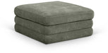 Stellar - Chenille Fabric Upholstered Modular Modular Ottoman - Simple Home Plus