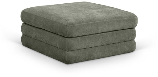 Stellar - Chenille Fabric Upholstered Modular Modular Ottoman - Simple Home Plus