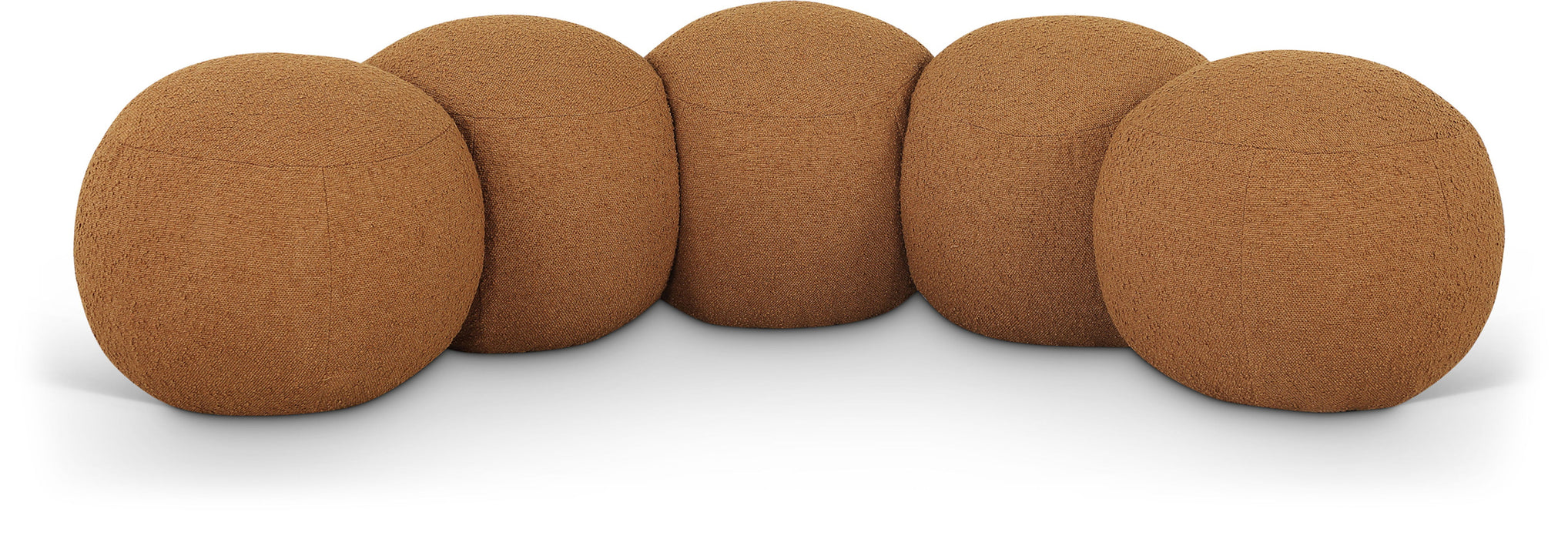 Apollo - Boucle Fabric Bench - Simple Home Plus