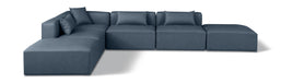 Cube - 6 Piece Modular Corner Armless Sectional - Simple Home Plus