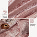 Felicia - King Duvet Cover Set - Blush - Simple Home Plus