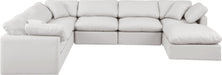 Indulge - Faux Leather 7 Piece Modular Sectional - Simple Home Plus
