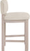 Paloma - Faux Leather Upholstered Counter Stool (Set of 2) - Simple Home Plus