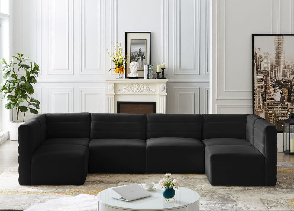 Quincy - 6 Piece Modular Sectional - Simple Home Plus