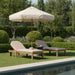 Newport - Water Resistant Fabric Upholstered Outdoor Patio Lounge Chair - Simple Home Plus
