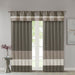 Amherst - Polyoni Pintuck Window Valance - Natural - Simple Home Plus