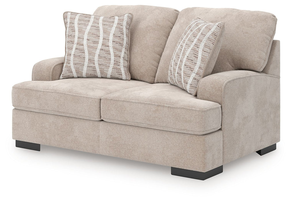 High Profile - Loveseat - Taupe - Simple Home Plus