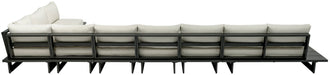 Maldives - 7 Piece Water Resistant Outdoor Patio Modular Sectional With Gray Base - Simple Home Plus