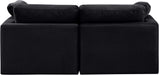 Indulge - Velvet 2 Seat Modular Sofa - Simple Home Plus