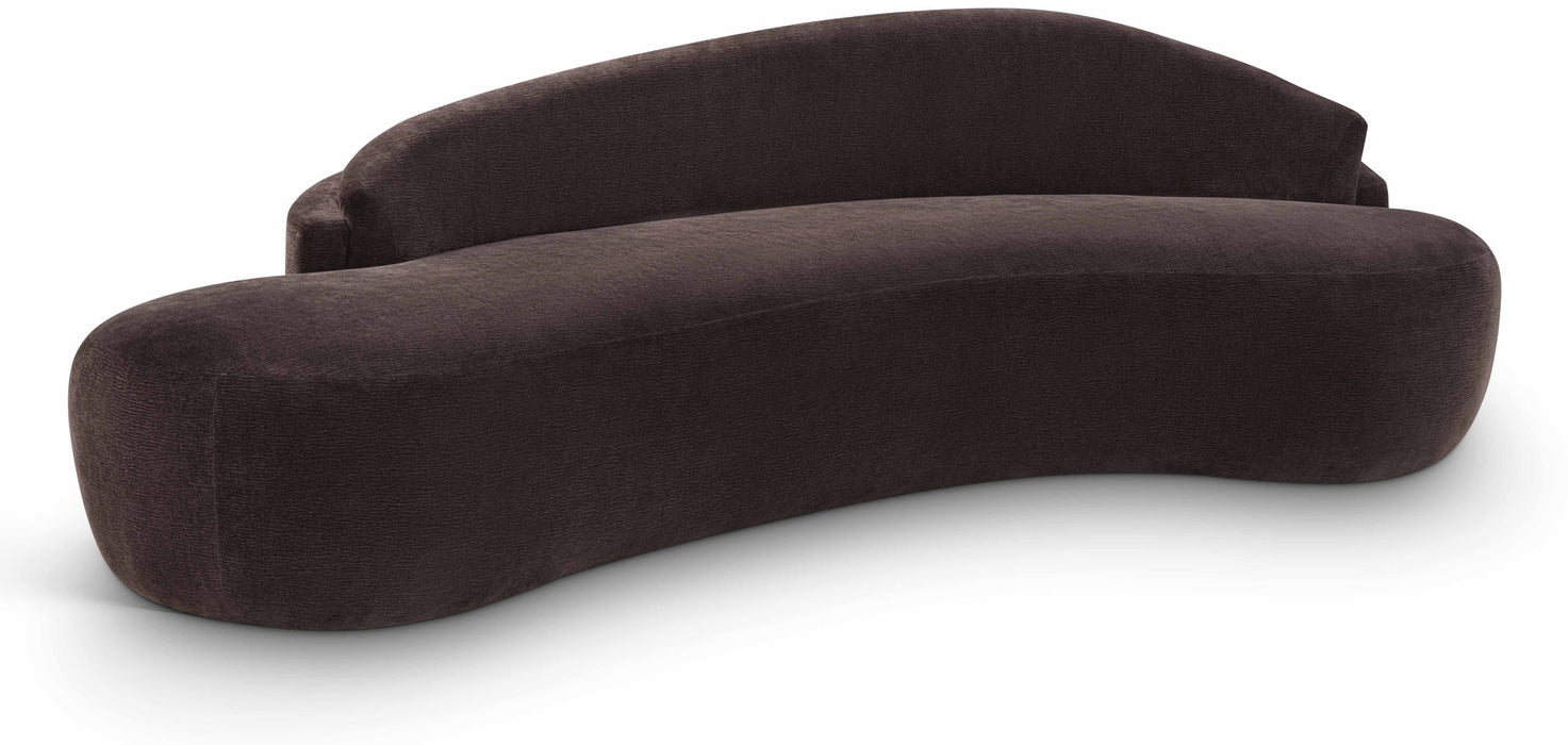 Caspian - Chenille Fabric Upholstered Sofa - Simple Home Plus