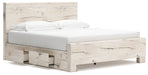 Lawroy - Panel Bed With Storage - Simple Home Plus