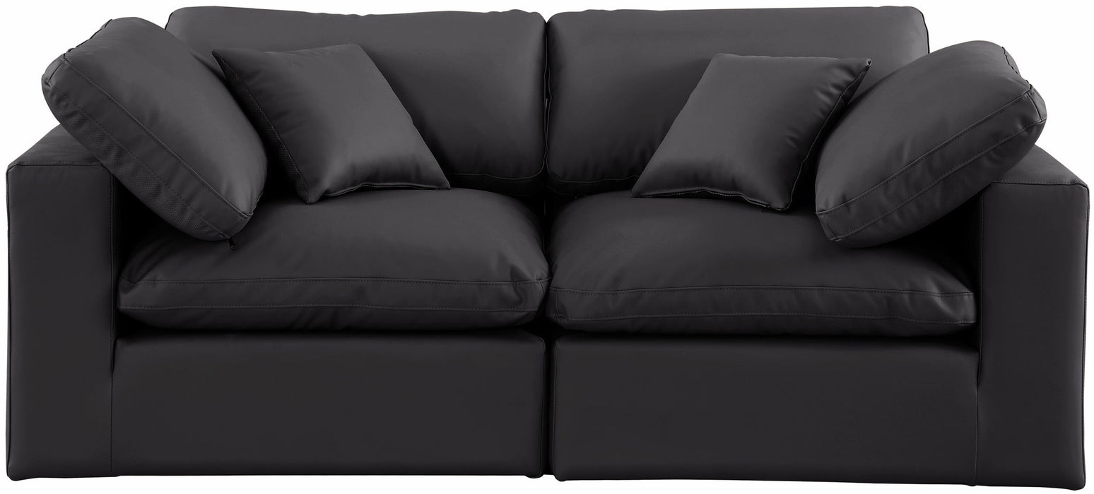 Comfy - Faux Leather Modular Sofa 2 Seats - Simple Home Plus