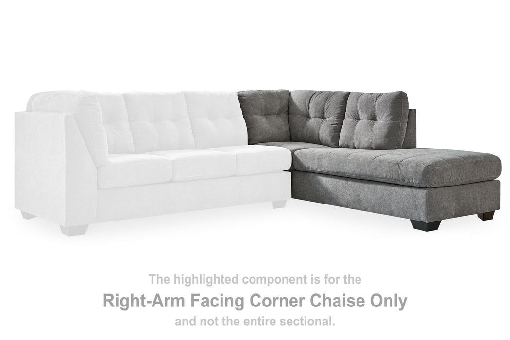 Marleton - Raf Corner Chaise - Gray - Simple Home Plus