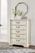 Arlendyne - Antique White - Five Drawer Chest - Simple Home Plus