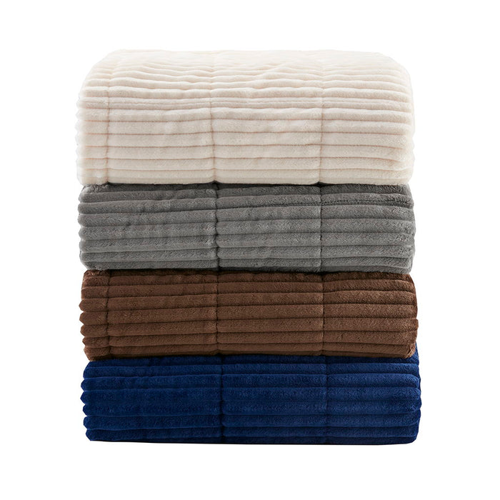 Parker - Throw - Navy - Simple Home Plus