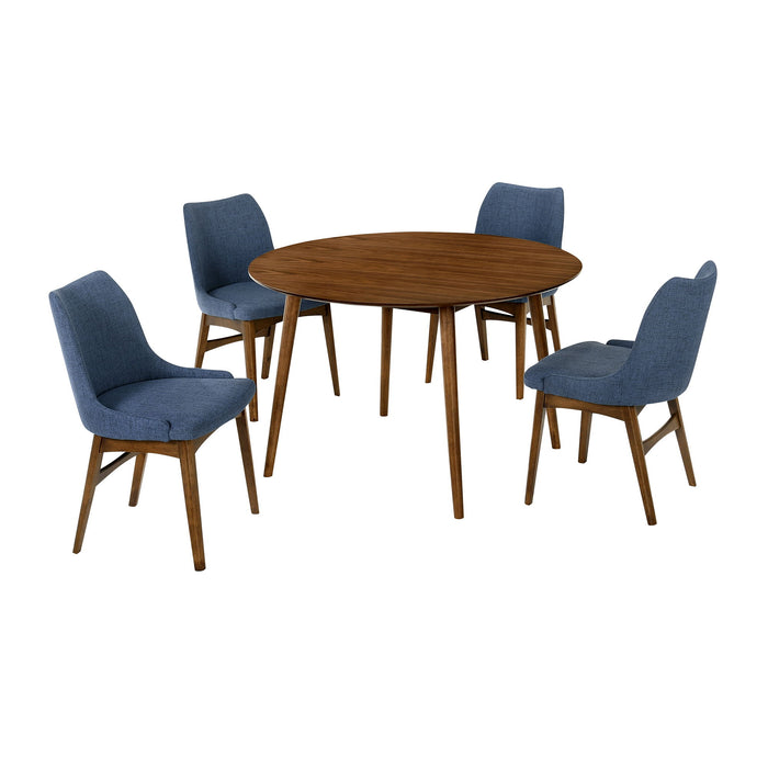 Arcadia - Round Dining Set With Walnut Table