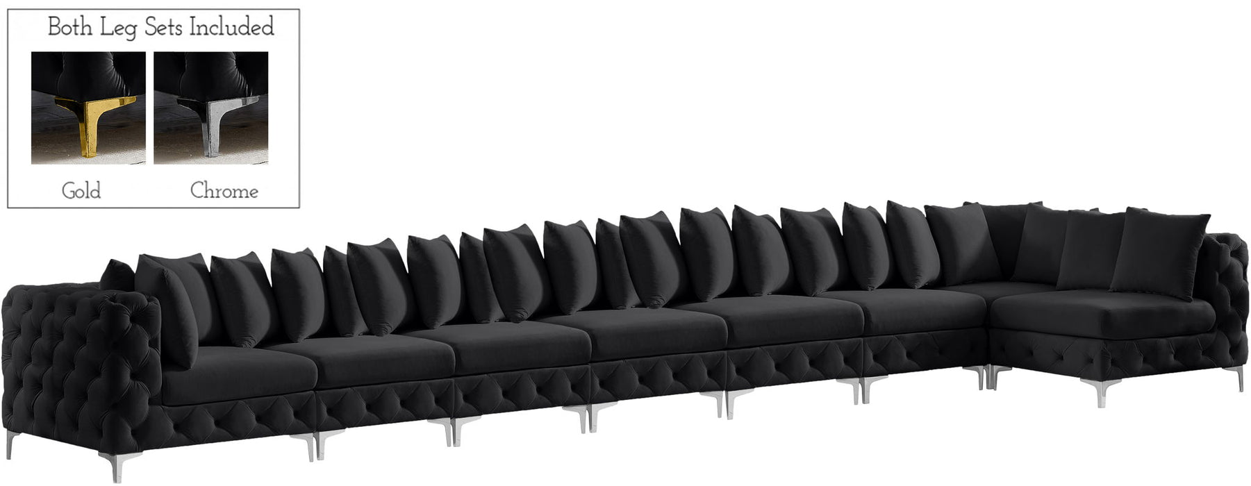 Tremblay - 8 Piece Modular Sectional - Simple Home Plus