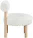 Ambre - Shearling Fabric Accent Chair - Simple Home Plus