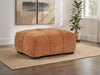 Octavia - Fabric Rectangular Upholstered Ottoman - Simple Home Plus