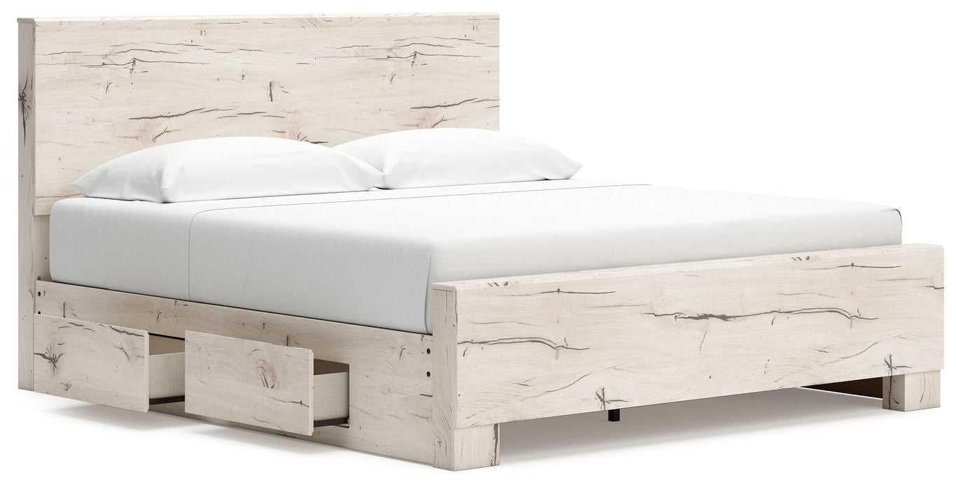 Lawroy - Panel Bed With Storage - Simple Home Plus