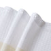 Spa Waffle - 72" x 72" Shower Curtain With 3M Treatment - Cream - Simple Home Plus