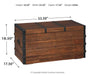 Kettleby - Brown - Storage Trunk - Simple Home Plus
