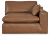 Emilia - Raf Corner Chair - Caramel - Simple Home Plus