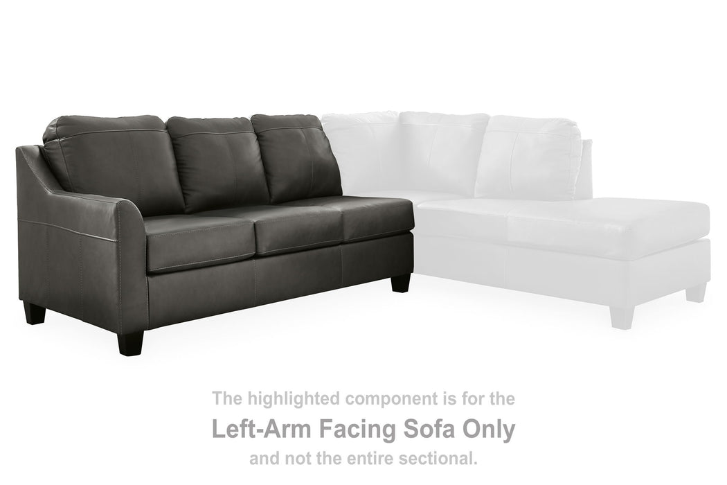 Valderno - Laf Sofa - Fog - Simple Home Plus