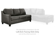 Valderno - Laf Sofa - Fog - Simple Home Plus