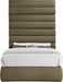 Adam - Boucle Fabric Bed With 89" Headboard - Simple Home Plus