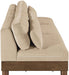 Turin - Chenille Fabric Upholstered Modular Sectional - Beige - Simple Home Plus