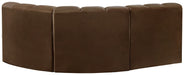 Arc - Velvet 3 Piece Sofa - Simple Home Plus