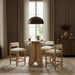 Butterfly - Solid Wood And Natural Cane Table With Natural Top - Simple Home Plus