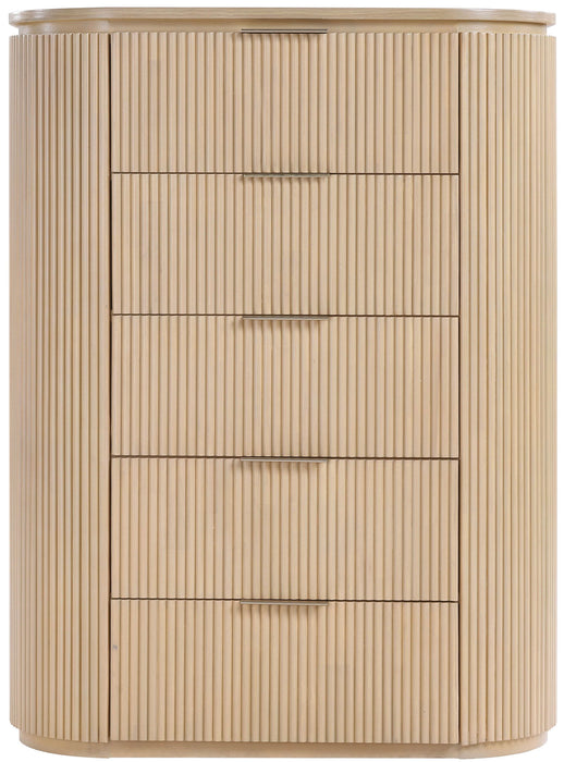 Astrid - Solid Wood And Oak Veneer Chest - Simple Home Plus