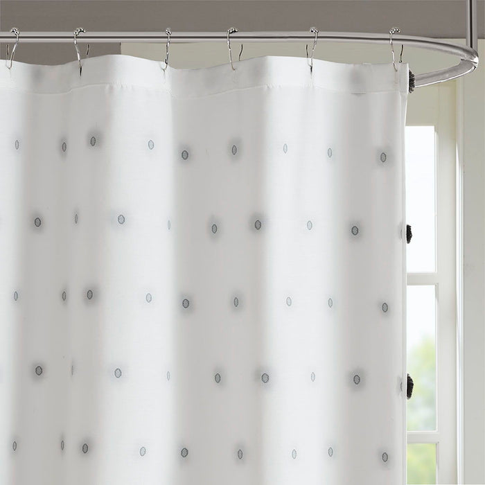 Sophie - Shower Curtain - Black - Simple Home Plus