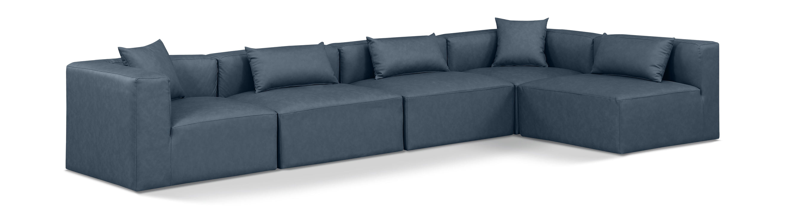 Cube - 5 Piece Modular Sectional - Simple Home Plus